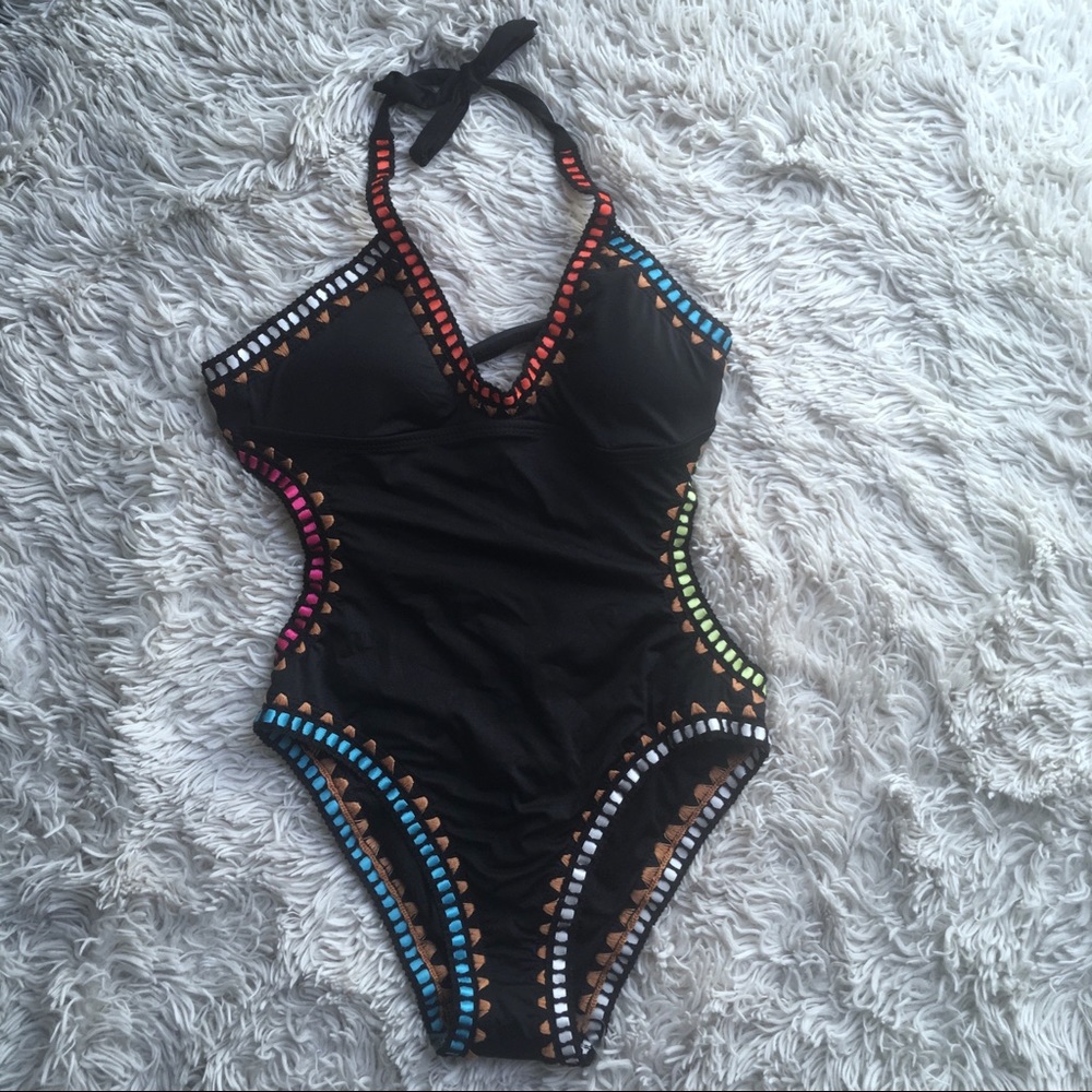 ☀️SOLD☀️ swimsuit Be-weave it from Macy’s size xs - Picture 2 of 6